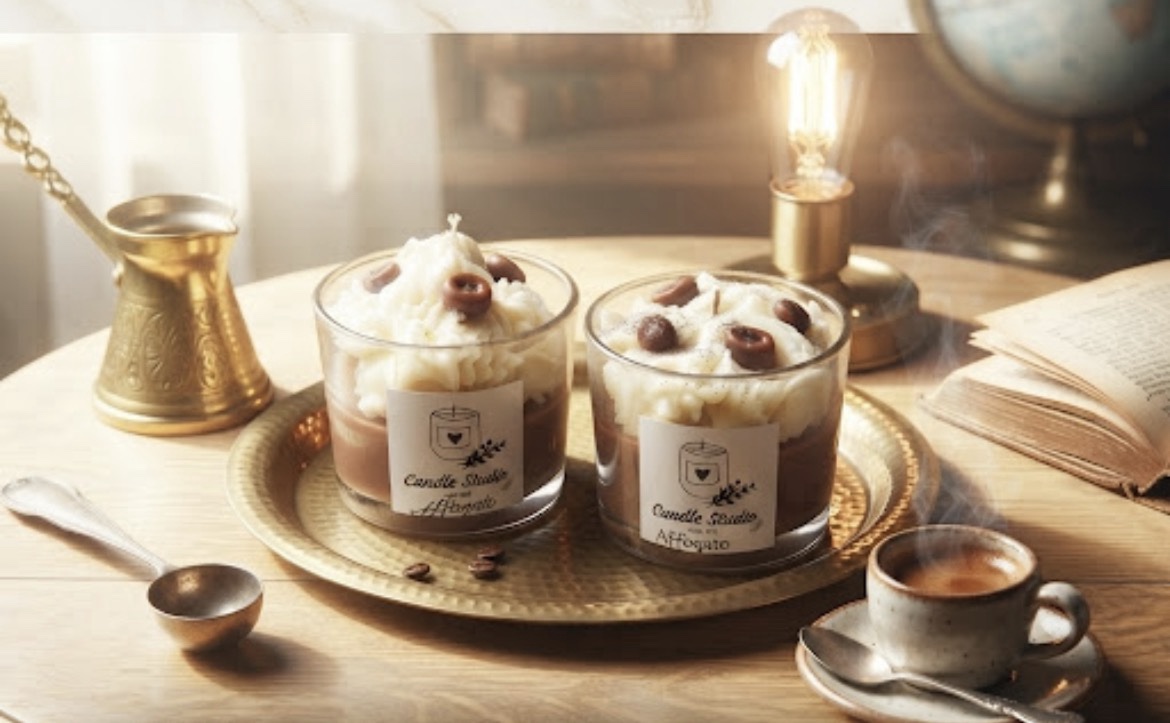 Affogato candle