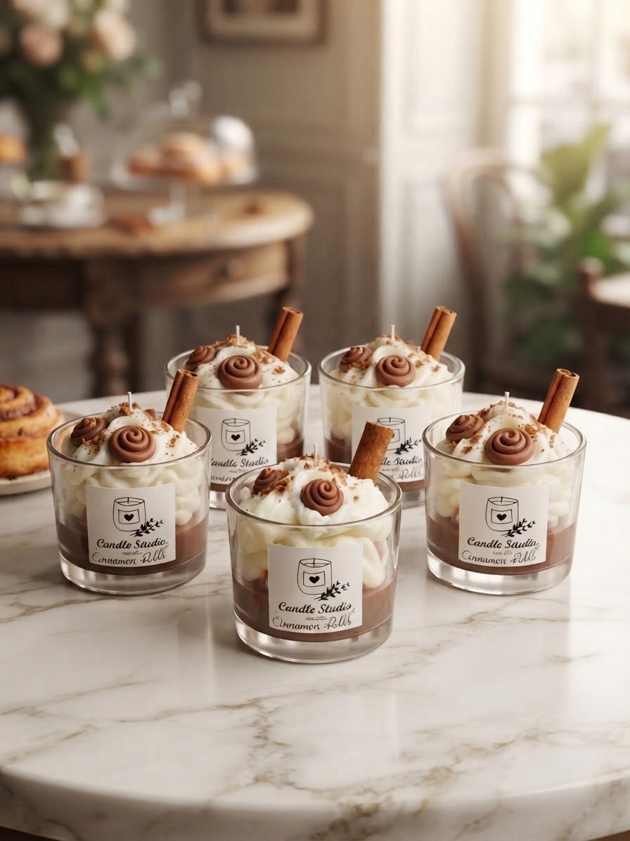 Cinnamon Rolls candle