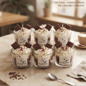 Lila pause candle 200g χειροποίητο αρωματικό κερί μασάζ