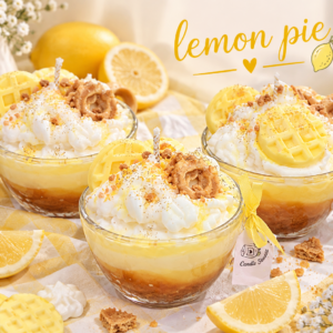 Lemon pie Candle