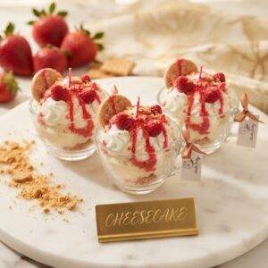 Cheesecake Candle